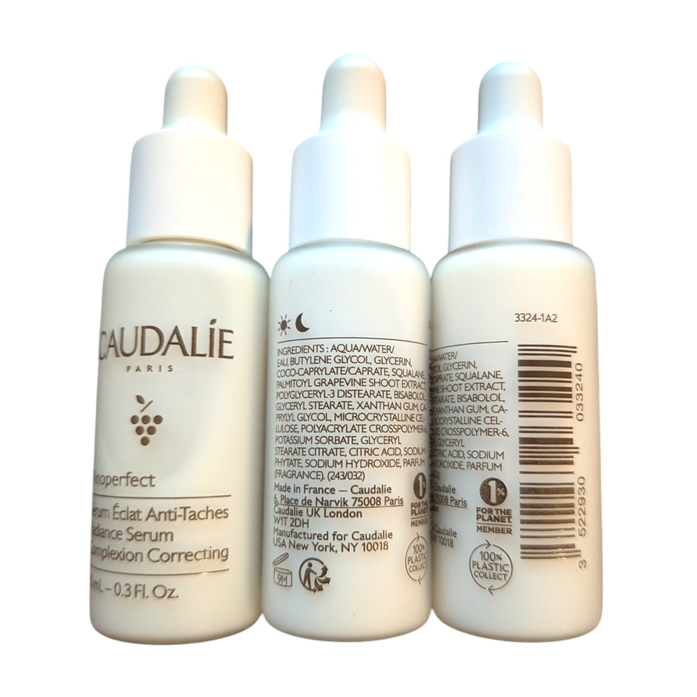 3x Caudalie Vinoperfect Radiance Serum Complexion Correcting 10ml*3 =Full Sz /AA - Picture 2 of 3